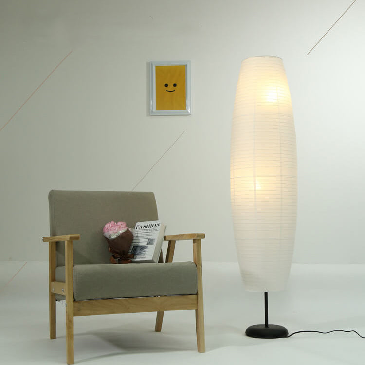 Modern Paper Floor Lamp for Living Room — Harbor Light Co.