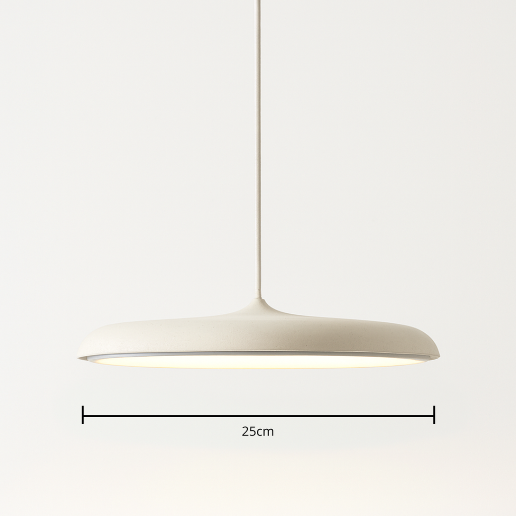 Scandinavian Slim Disc Pendant Light LED Light for Dining Table