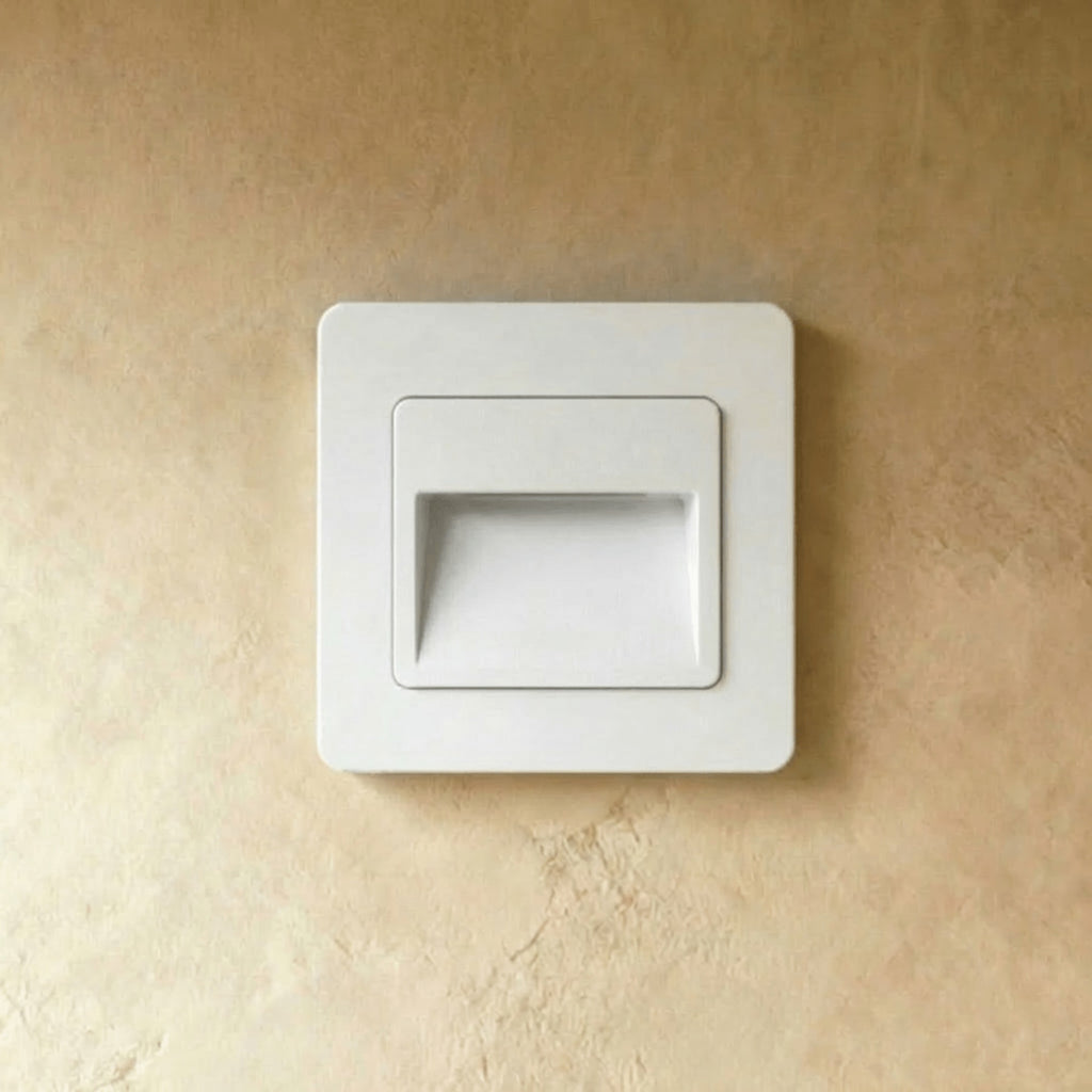 Modern Plastic Wall Light With Integrated LED for Hallway — Harbor Light Co.