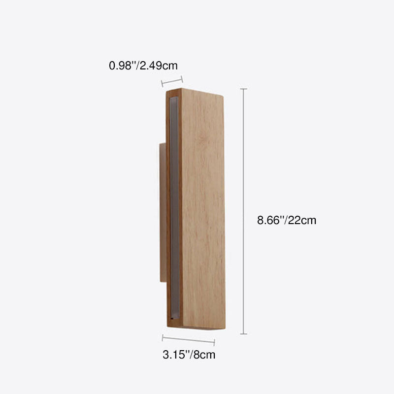 Scandinavian Wood Wall Sconce for Living Room and Bedroom — Harbor Light Co.