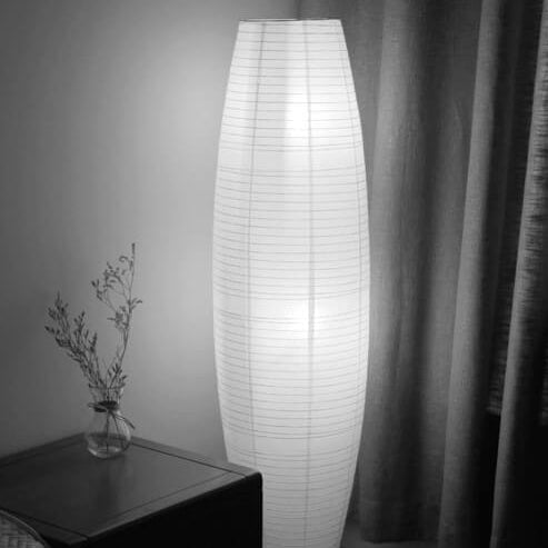 Modern Paper Floor Lamp for Living Room — Harbor Light Co.