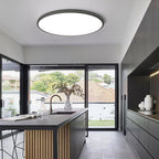 Modern Round Flush Mount LED Ceiling Light with Slim Profile