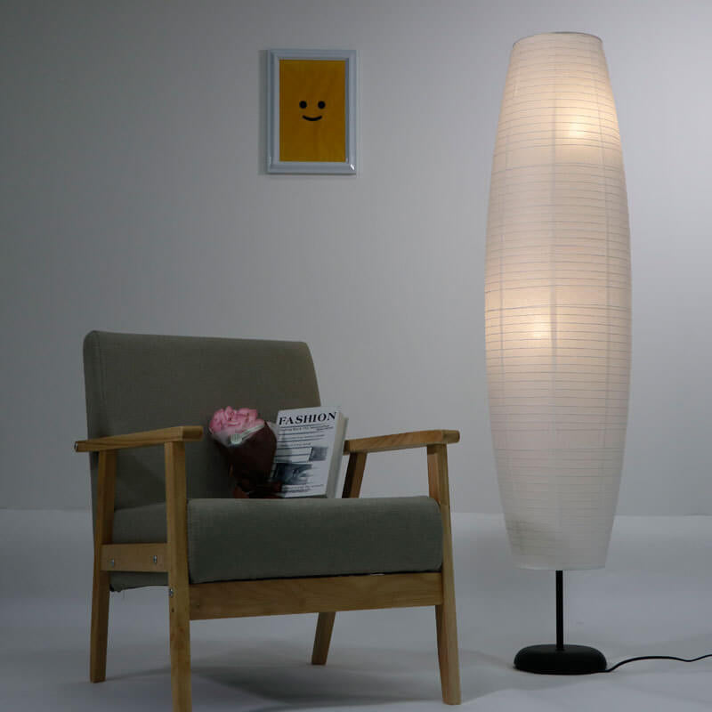 Modern Paper Floor Lamp for Living Room — Harbor Light Co.
