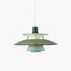 Scandinavian Metal Pendant Light for Dining Room in Shades of Green — Harbor Light Co.
