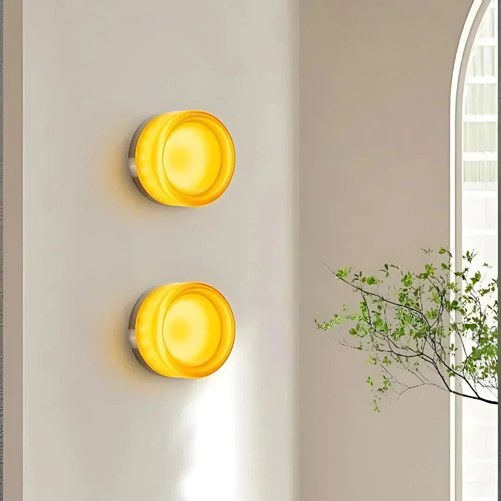 Modern Glass Wall Sconce for Living Room — Harbor Light Co.