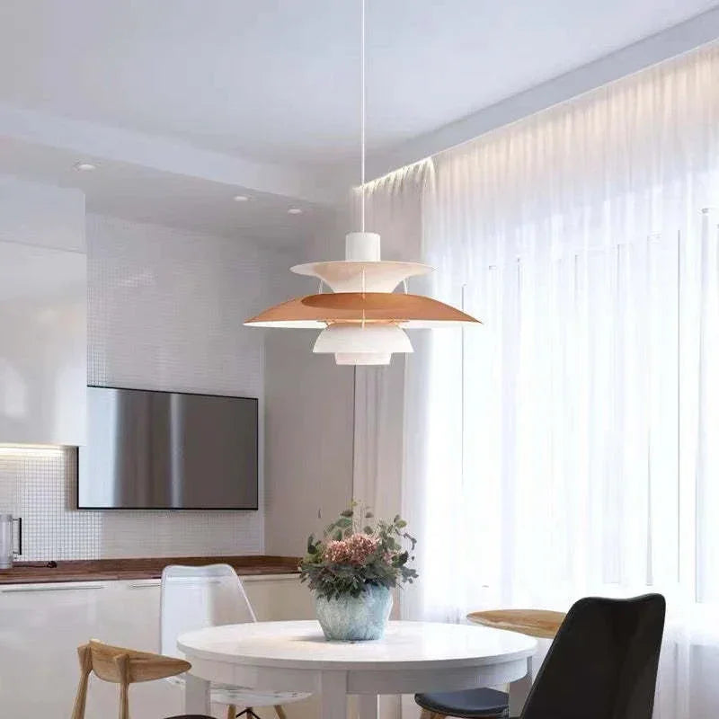 Scandinavian Metal Pendant Light for Dining Room — Harbor Light Co.