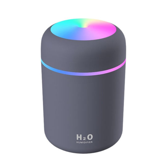 Portable Ultrasonic Humidifier Aroma Diffuser Cool Mist USB Powered with Color Changing Night Light for Home Car and Office