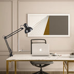 Industrial Metal Table Lamp With Daylight Glow for Home Office — Harbor Light Co.