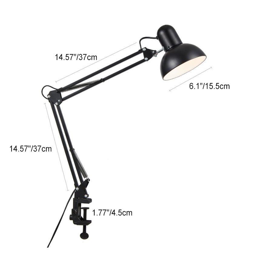 Industrial Metal Table Lamp With Daylight Glow for Home Office — Harbor Light Co.