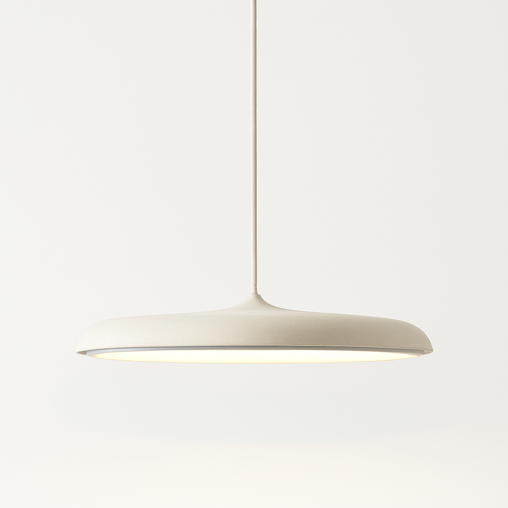 Scandinavian Slim Disc Pendant Light LED Light for Dining Table