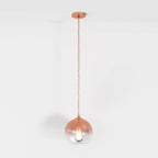 Modern Glass Pendant Light With Warm LED Glow — Harbor Light Co.