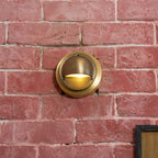 Modern Copper Wall Light With Tri-Color Glow — Harbor Light Co.