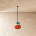 Modern Aluminum Two-Tone Pendant Light With Warm LED Glow — Harbor Light Co.