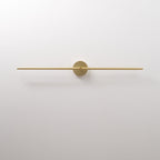 Modern Linear Metal Wall Light With Warm LED Glow — Harbor Light Co.