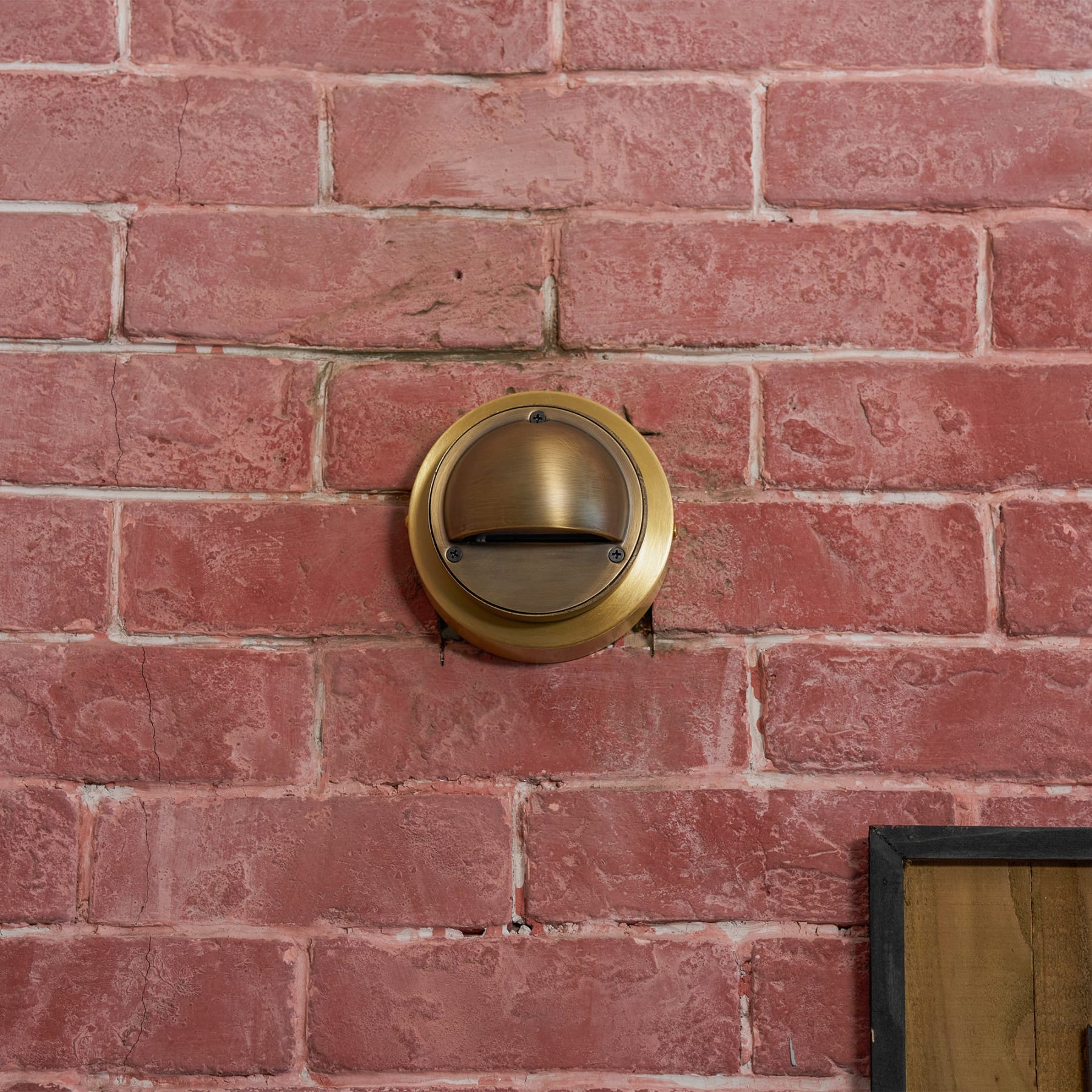 Modern Copper Wall Light With Tri-Color Glow — Harbor Light Co.