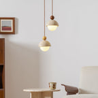 Modern Travertine Stone Pendant Light for Dining Room — Harbor Light Co.