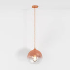 Modern Glass Pendant Light With Warm LED Glow — Harbor Light Co.