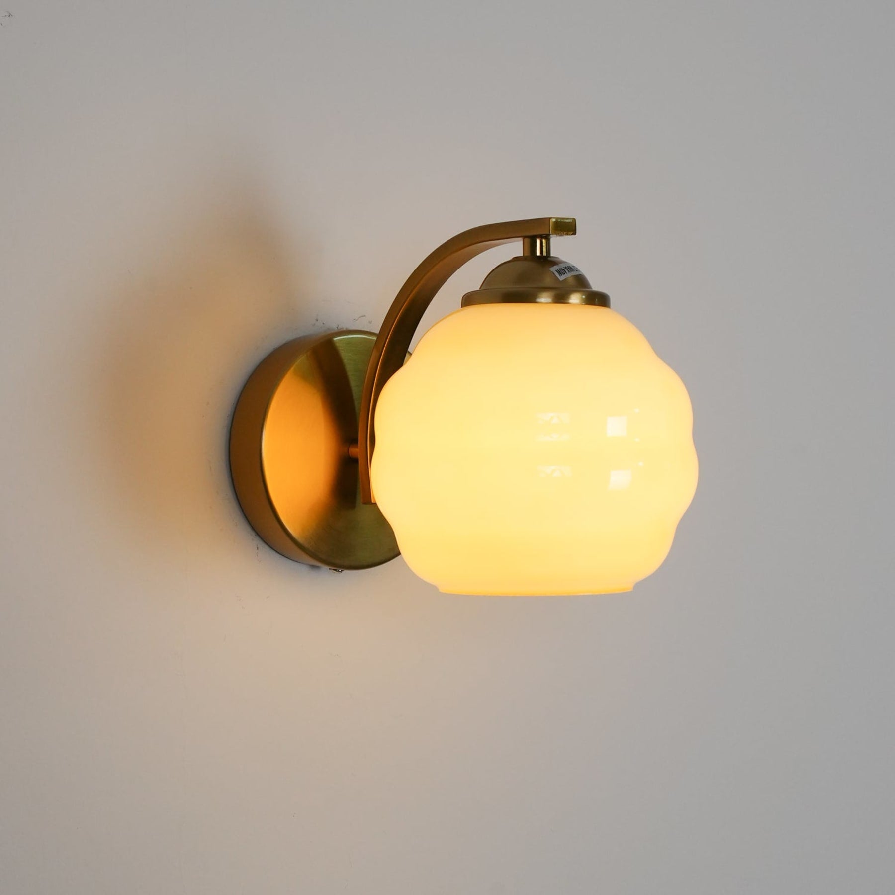 Modern Glass Wall Light With Warm LED Glow — Harbor Light Co.