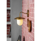 Modern Brass Wall Light for Living Room and Bedroom — Harbor Light Co.