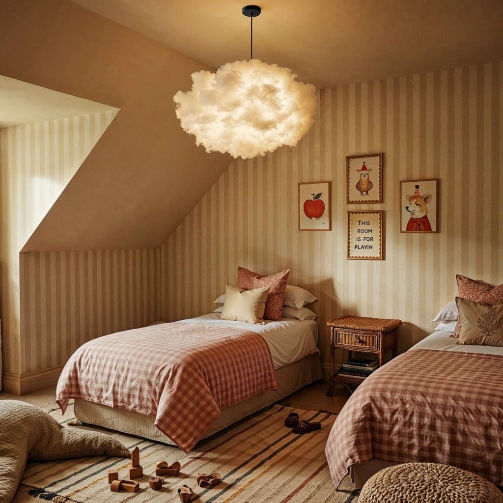 Modern Fabric Pendant Light for Living Room and Bedroom — Harbor Light Co.