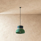 Modern Aluminum Two-Tone Pendant Light With Warm LED Glow — Harbor Light Co.