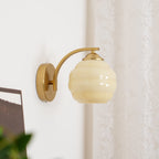 Modern Glass Wall Light With Warm LED Glow — Harbor Light Co.