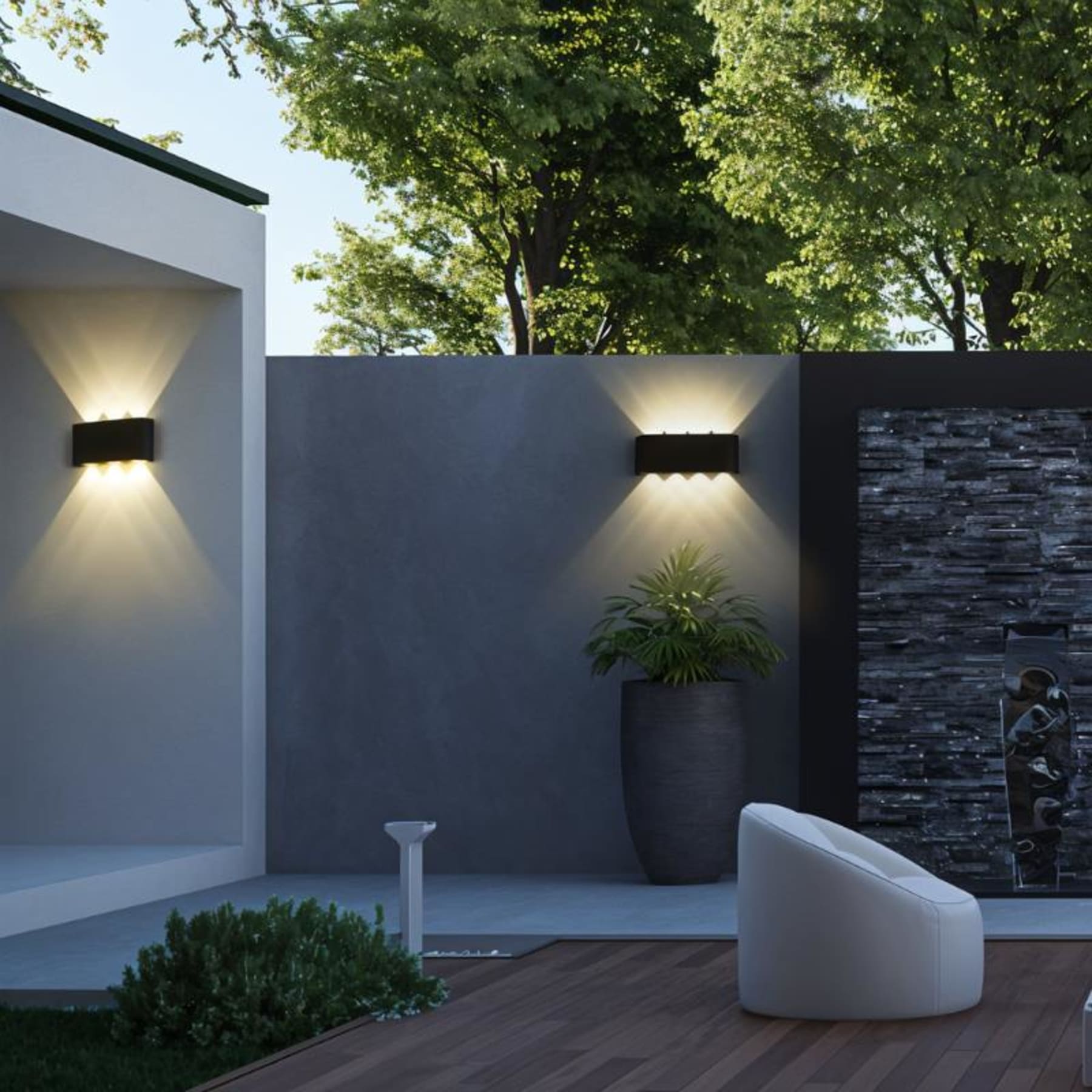 Minimalist Aluminum Wall Light With Warm LED Glow — Harbor Light Co.
