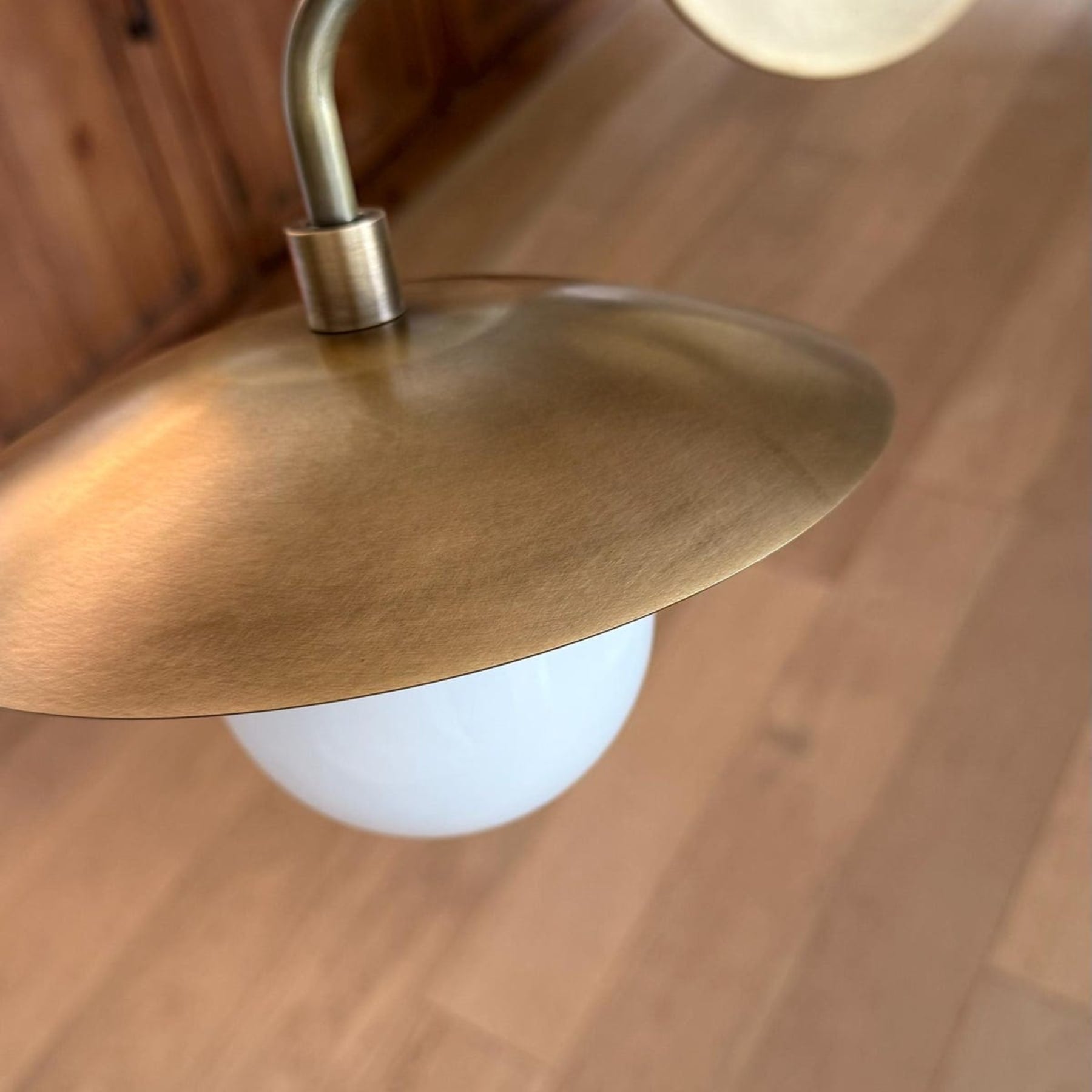 Modern Brass Wall Light for Living Room and Bedroom — Harbor Light Co.