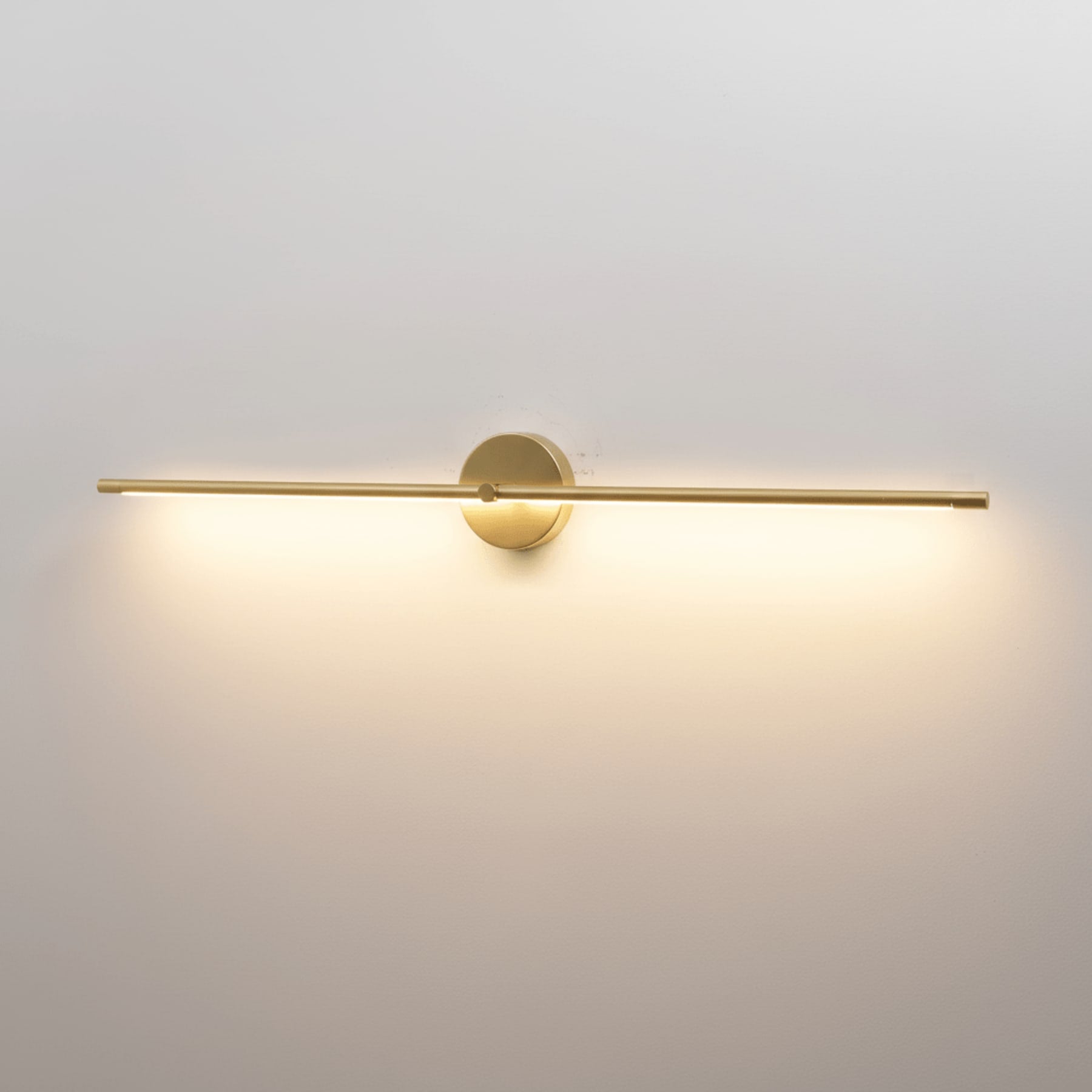 Modern Linear Metal Wall Light With Warm LED Glow — Harbor Light Co.