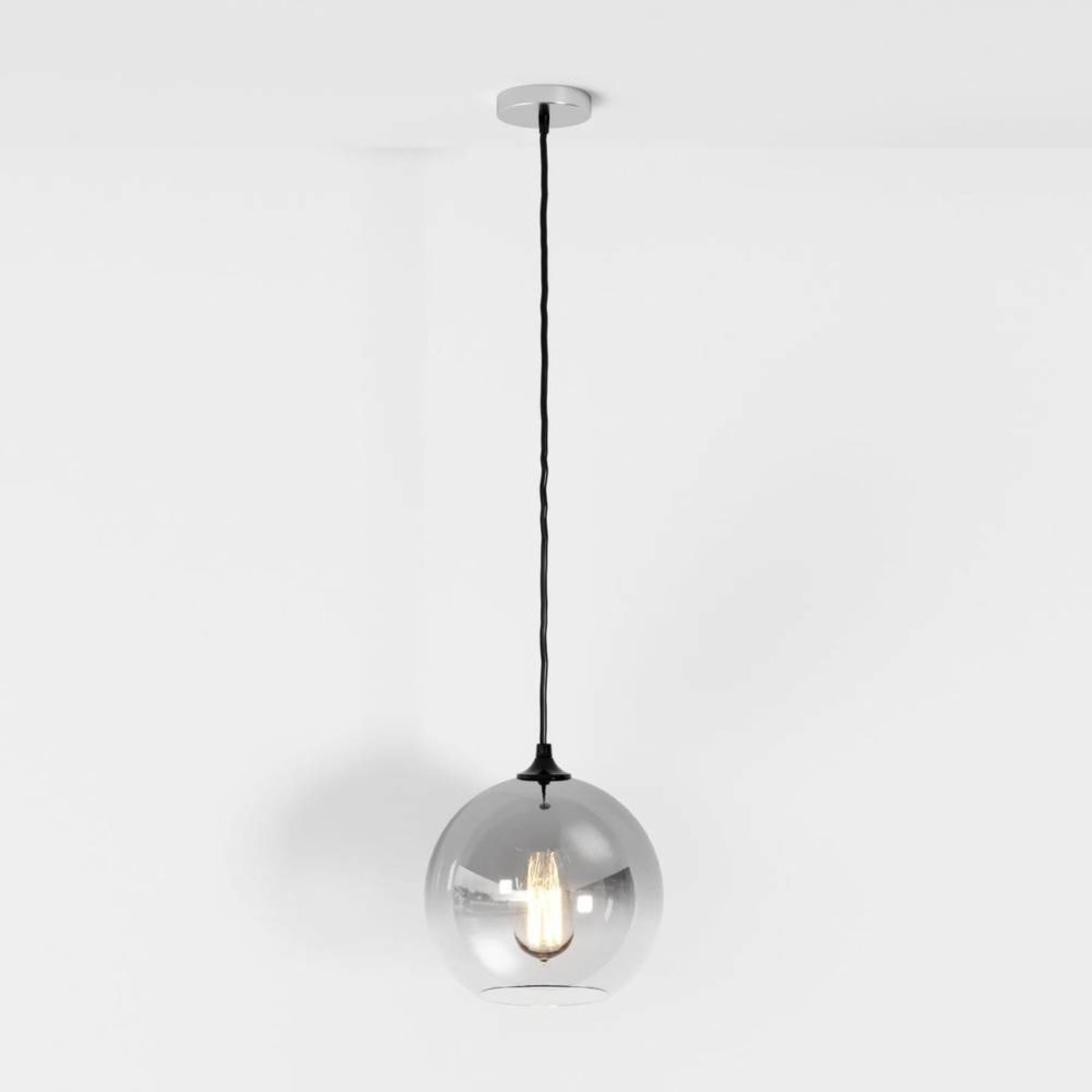 Modern Glass Pendant Light With Warm LED Glow — Harbor Light Co.
