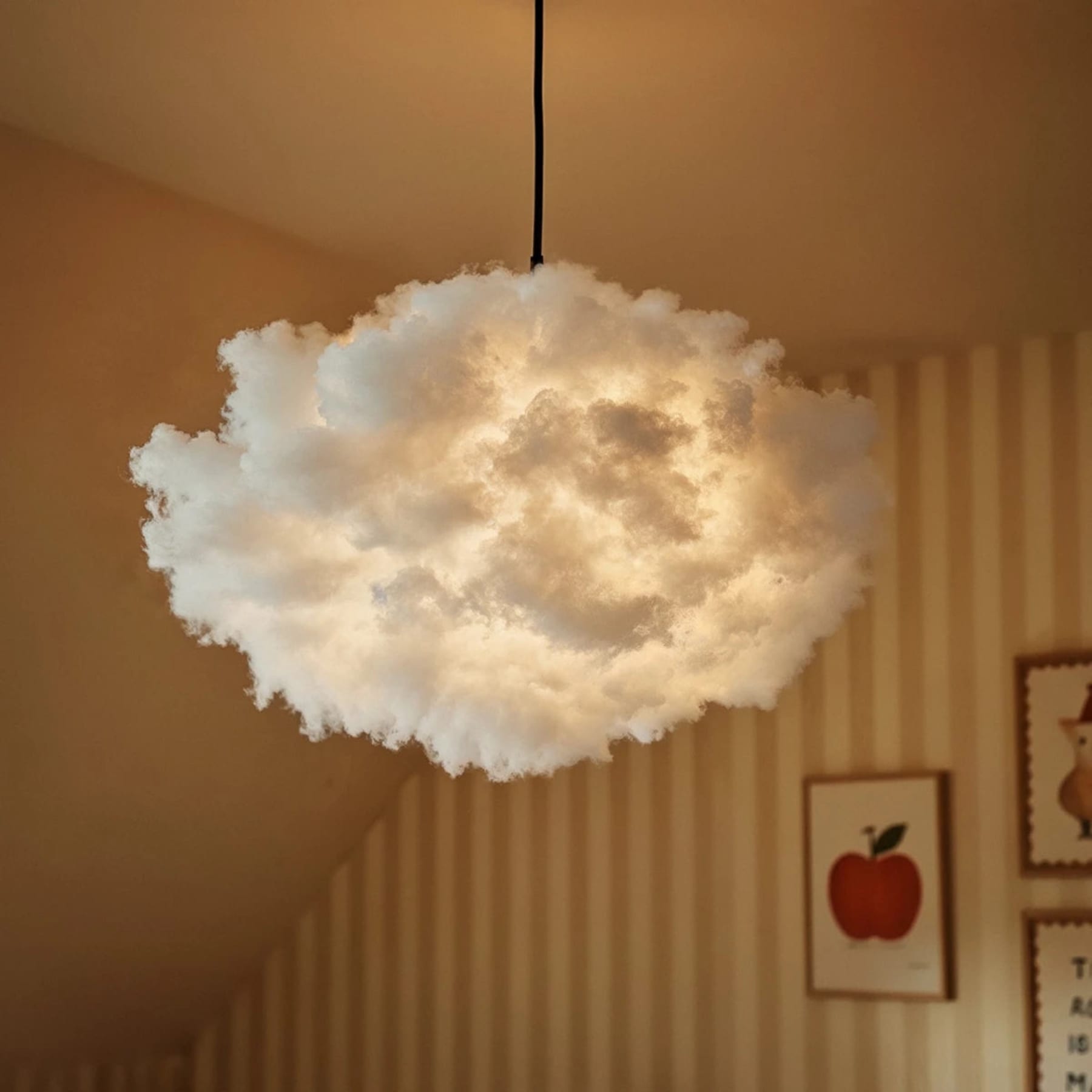 Modern Fabric Pendant Light for Living Room and Bedroom — Harbor Light Co.