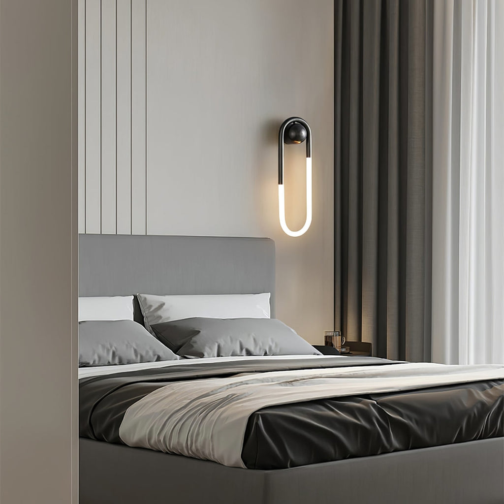 Modern Brass Wall Light for Living Room and Bedroom — Harbor Light Co.