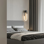 Modern Brass Wall Light for Living Room and Bedroom — Harbor Light Co.