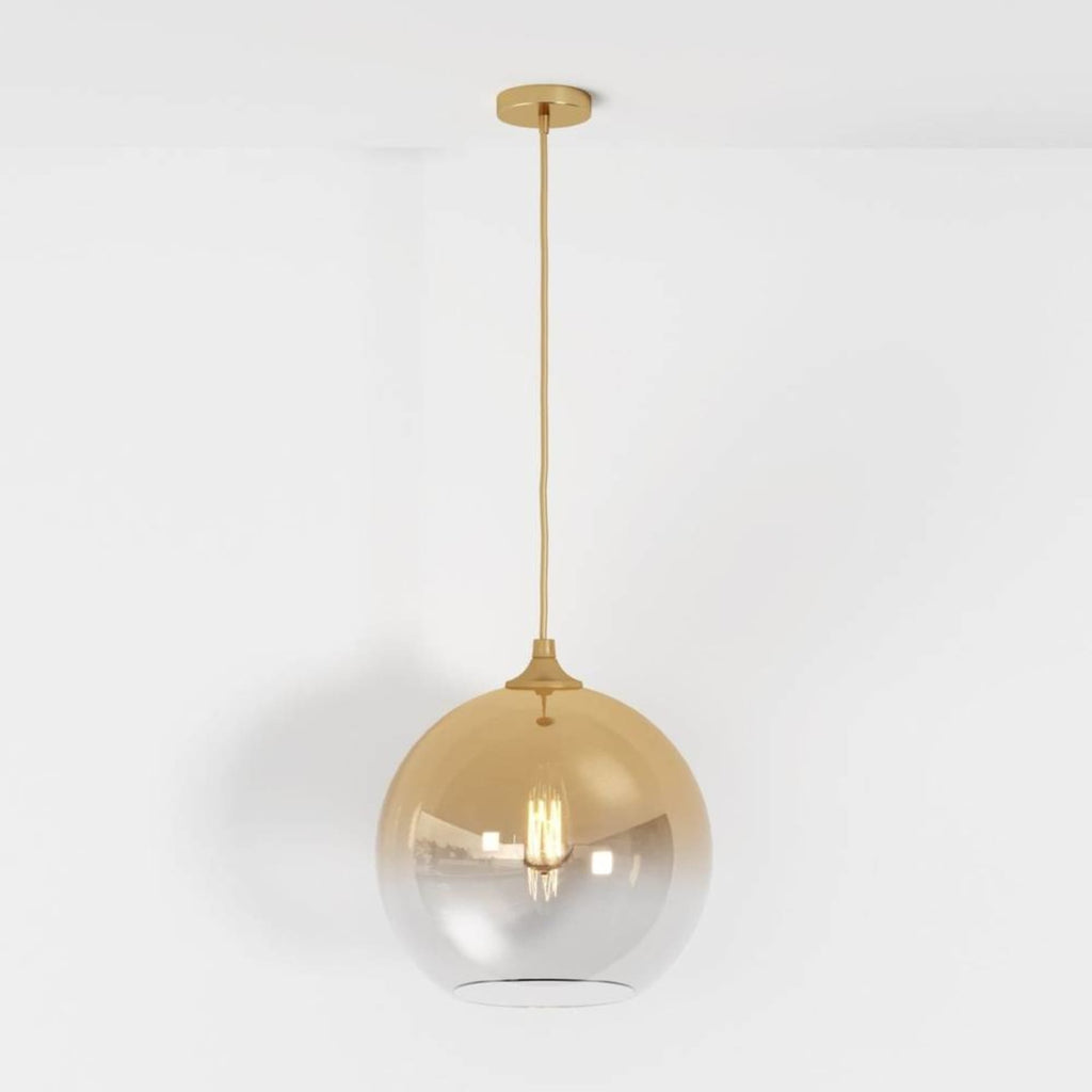 Modern Glass Pendant Light With Warm LED Glow — Harbor Light Co.