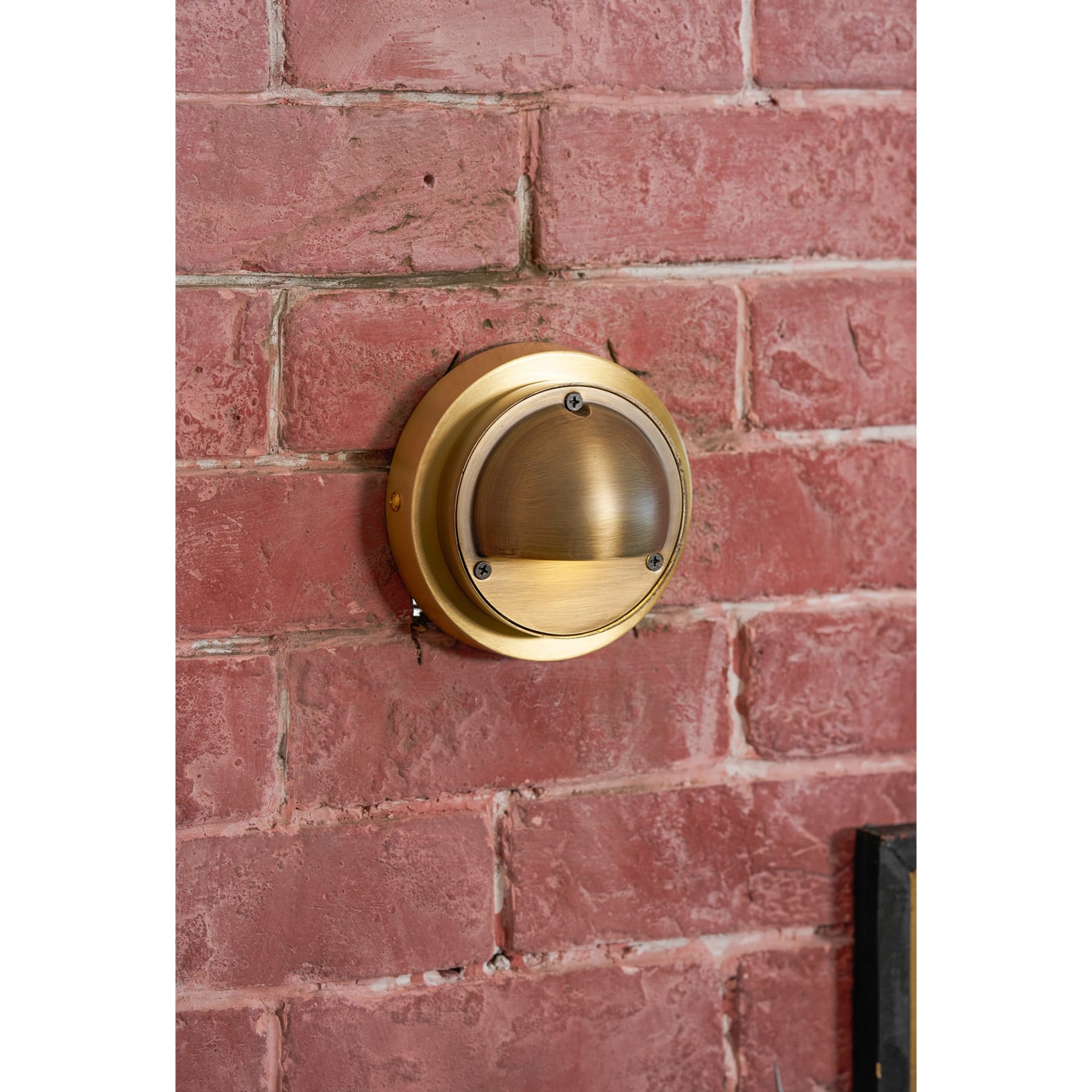 Modern Copper Wall Light With Tri-Color Glow — Harbor Light Co.