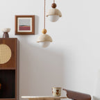 Modern Travertine Stone Pendant Light for Dining Room — Harbor Light Co.