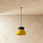 Modern Aluminum Two-Tone Pendant Light With Warm LED Glow — Harbor Light Co.