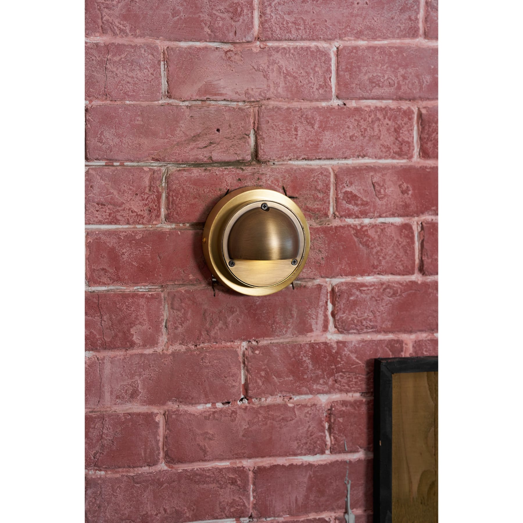 Modern Copper Wall Light With Tri-Color Glow — Harbor Light Co.