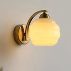 Modern Glass Wall Light With Warm LED Glow — Harbor Light Co.