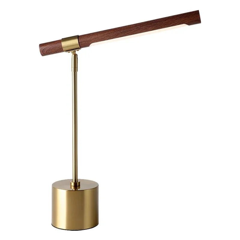 Modern Wood Table Lamp for Home Office — Harbor Light Co.