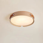 Scandinavian Wood Flush Mount Ceiling Light for Living Room — Harbor Light Co.
