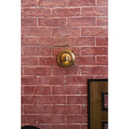 Modern Copper Wall Light With Tri-Color Glow — Harbor Light Co.