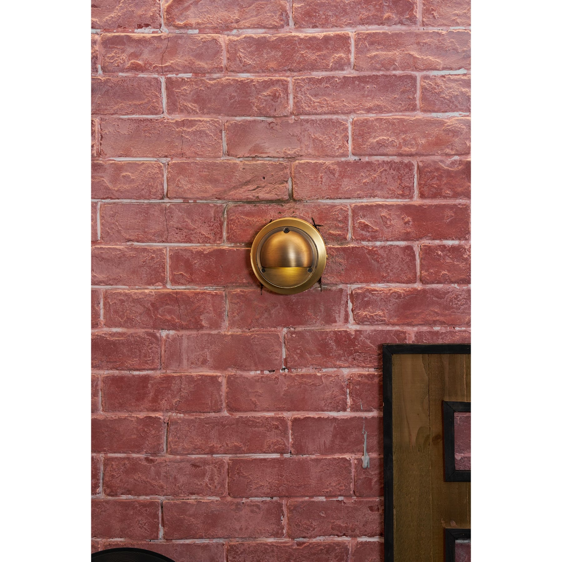 Modern Copper Wall Light With Tri-Color Glow — Harbor Light Co.