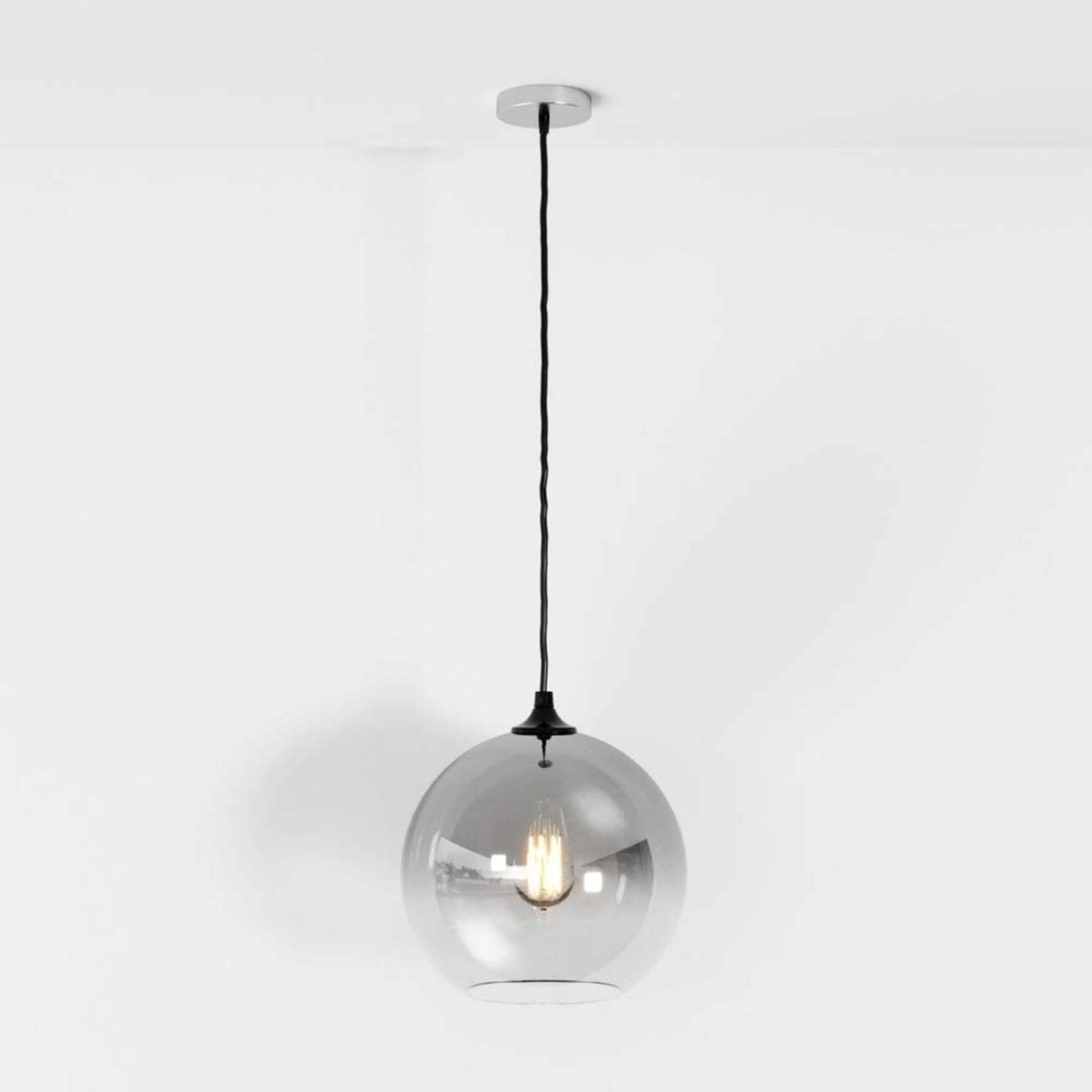 Modern Glass Pendant Light With Warm LED Glow — Harbor Light Co.