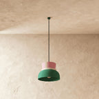 Modern Aluminum Two-Tone Pendant Light With Warm LED Glow — Harbor Light Co.