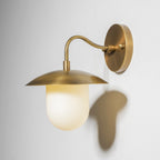 Modern Brass Wall Light for Living Room and Bedroom — Harbor Light Co.