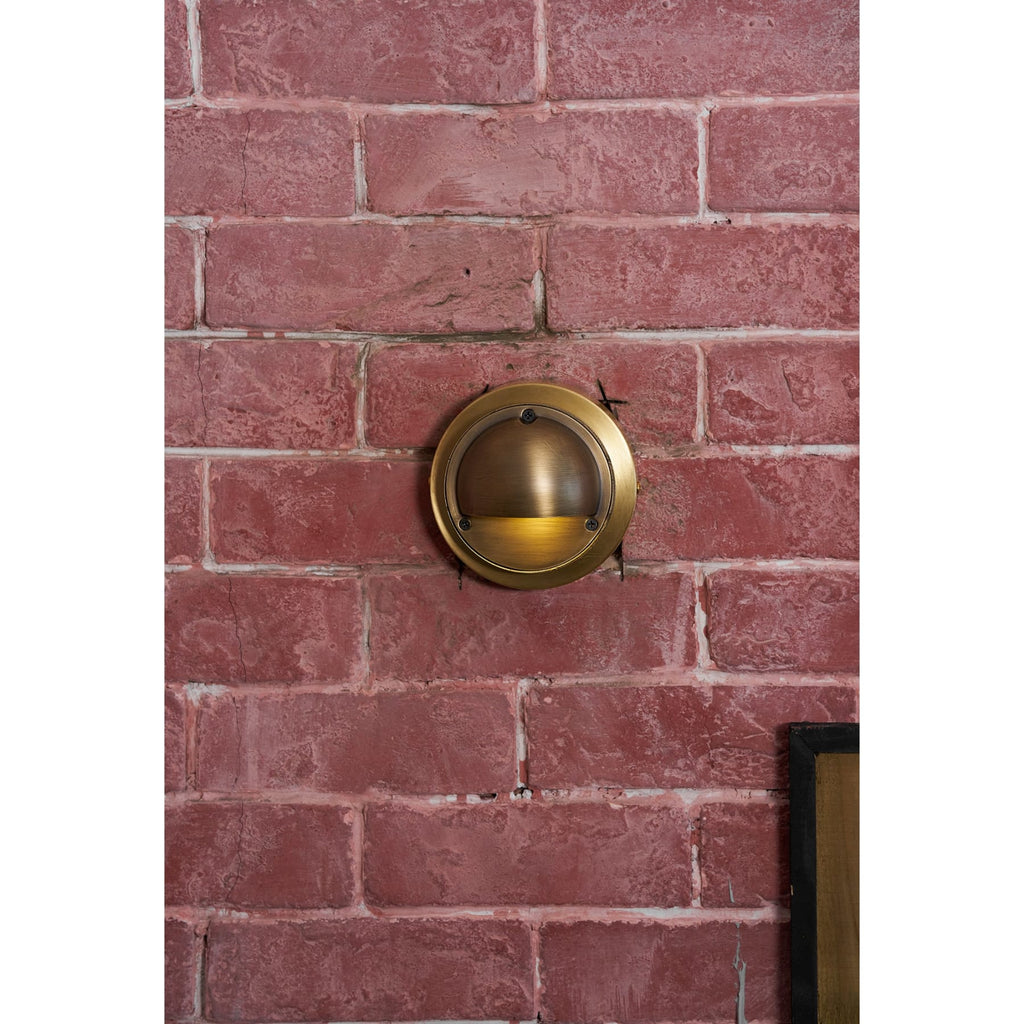 Modern Copper Wall Light With Tri-Color Glow — Harbor Light Co.