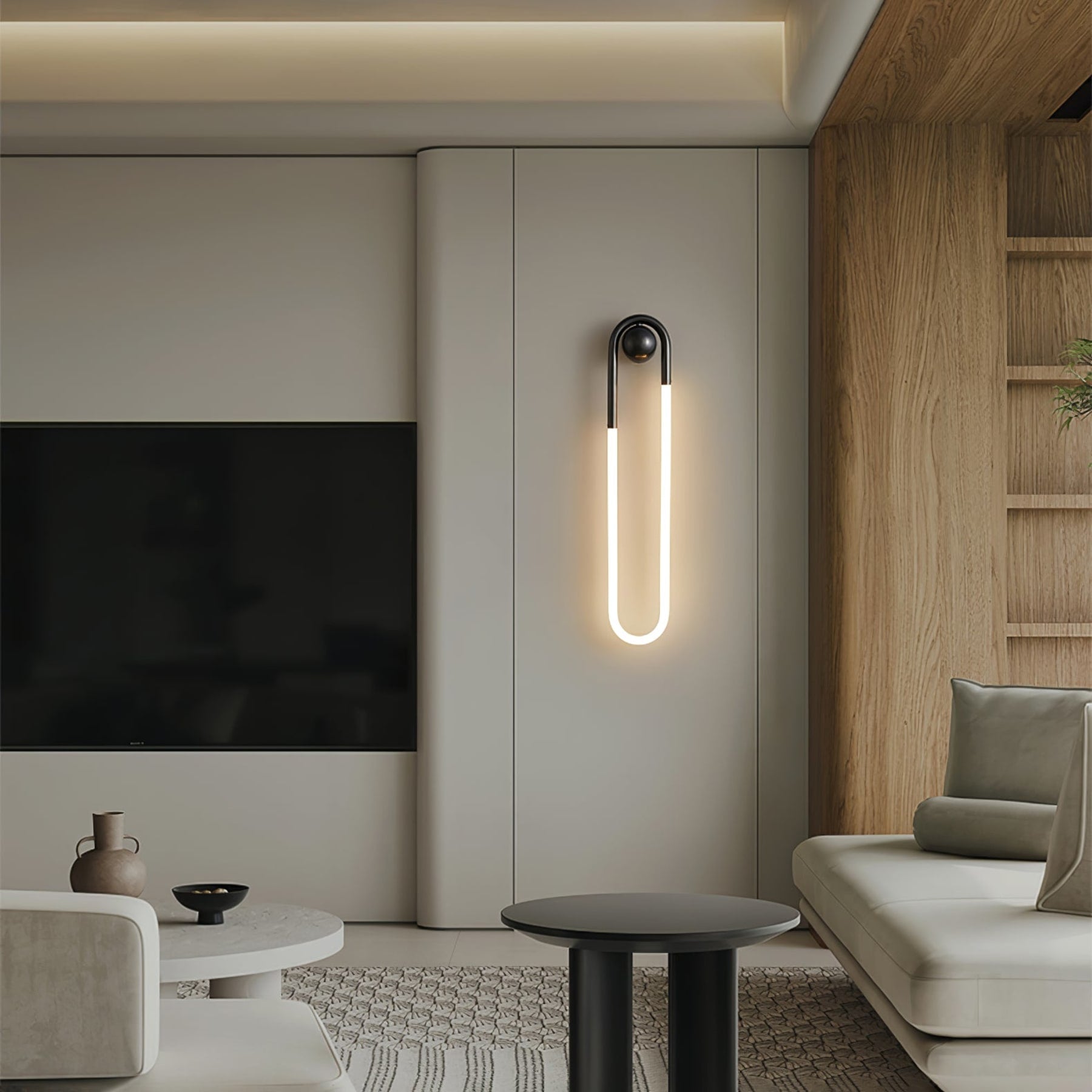 Modern Brass Wall Light for Living Room and Bedroom — Harbor Light Co.