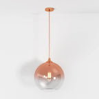 Modern Glass Pendant Light With Warm LED Glow — Harbor Light Co.
