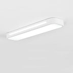 Modern Long Rectangle Flush Mount Ceiling Light with LED